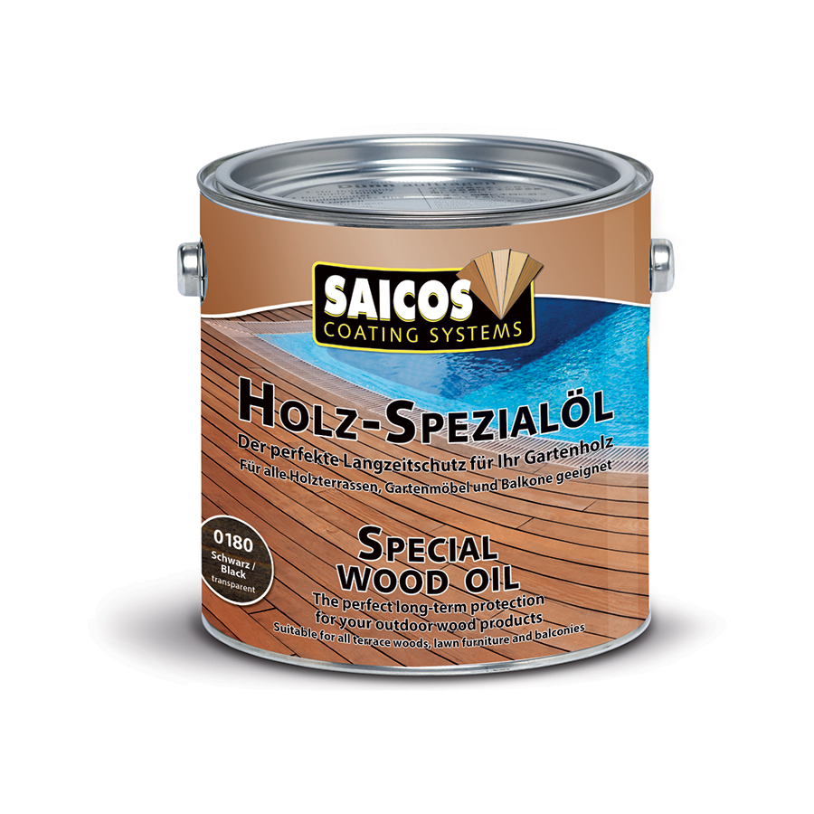 Träolja Saicos 0180 Svart