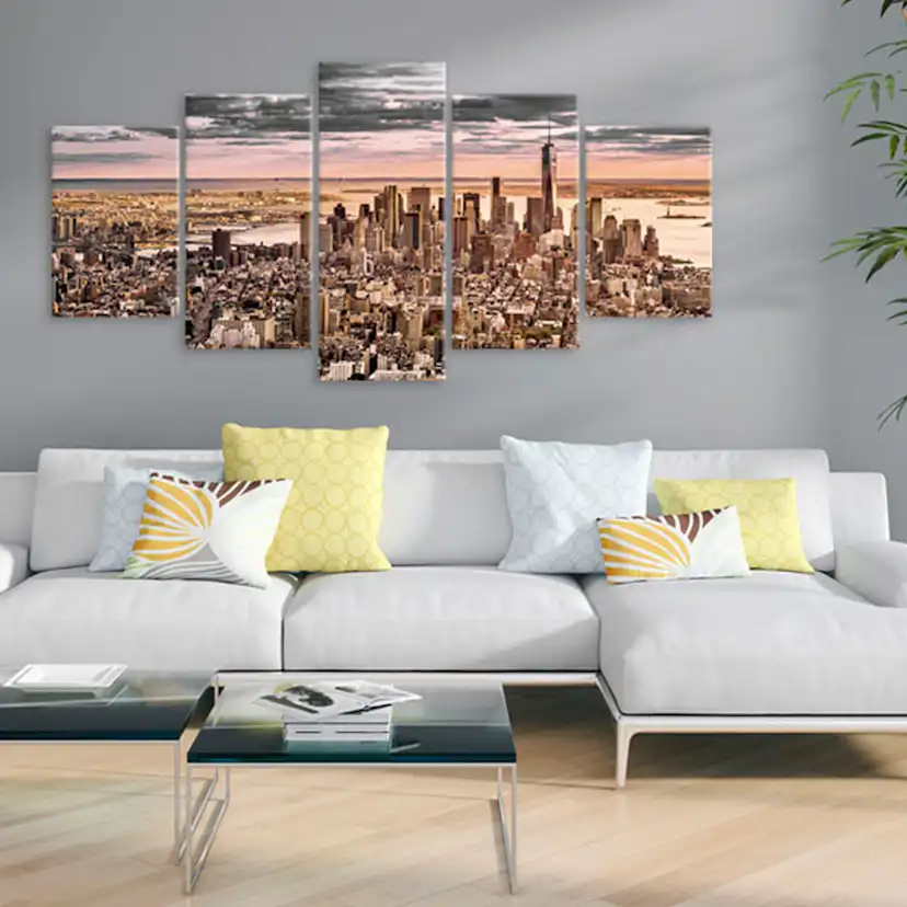 Tavla Arkiio New York City Morning Sky