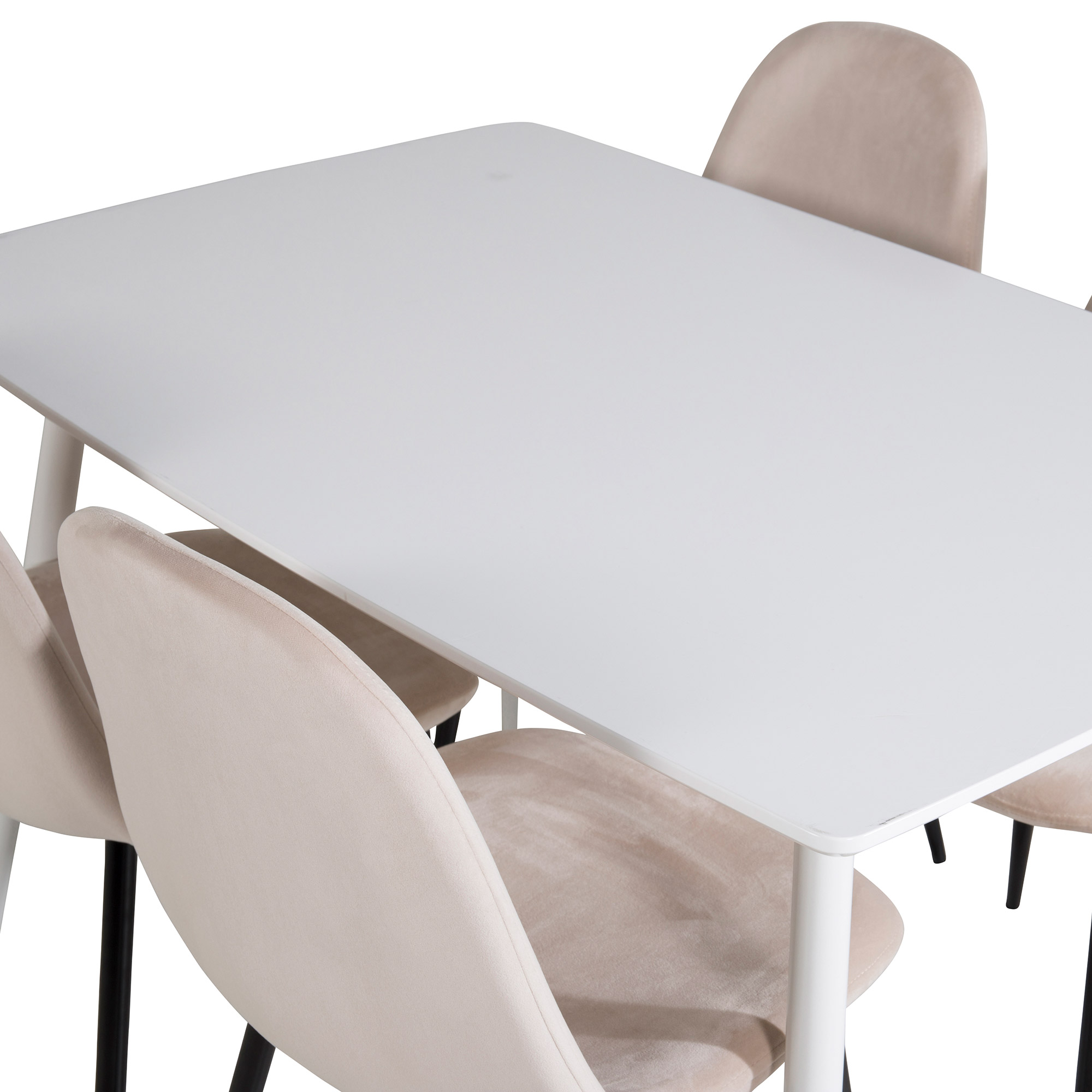 Matgrupp Venture Home Pobbie med 4 Pobbie Stolar Sammet