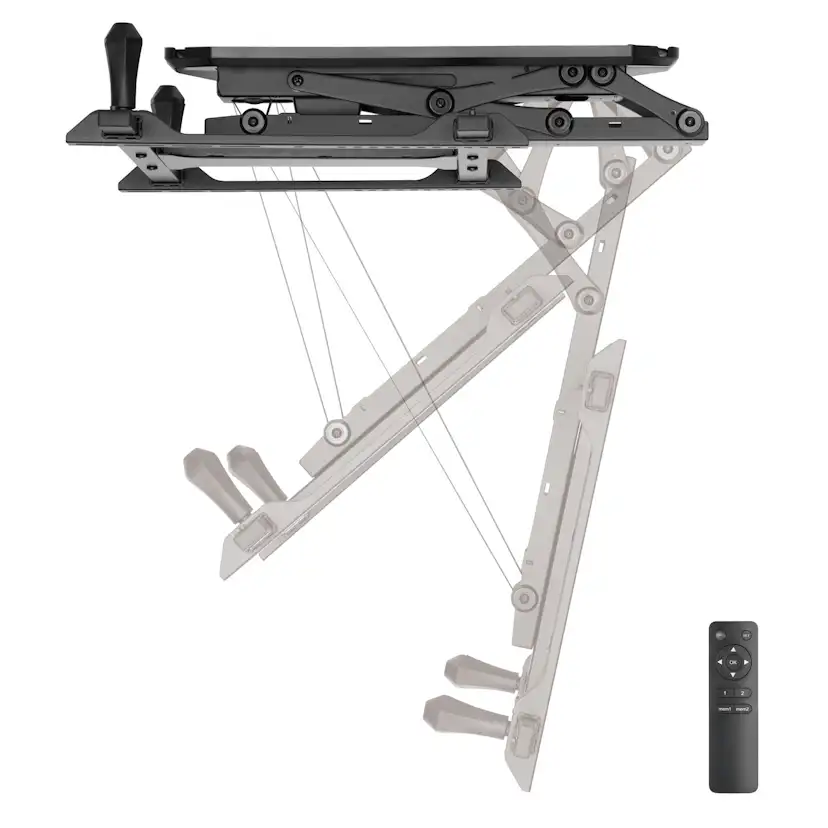 Motoriserat Flipdown-takfäste LogiLink För TV 32-70 tum