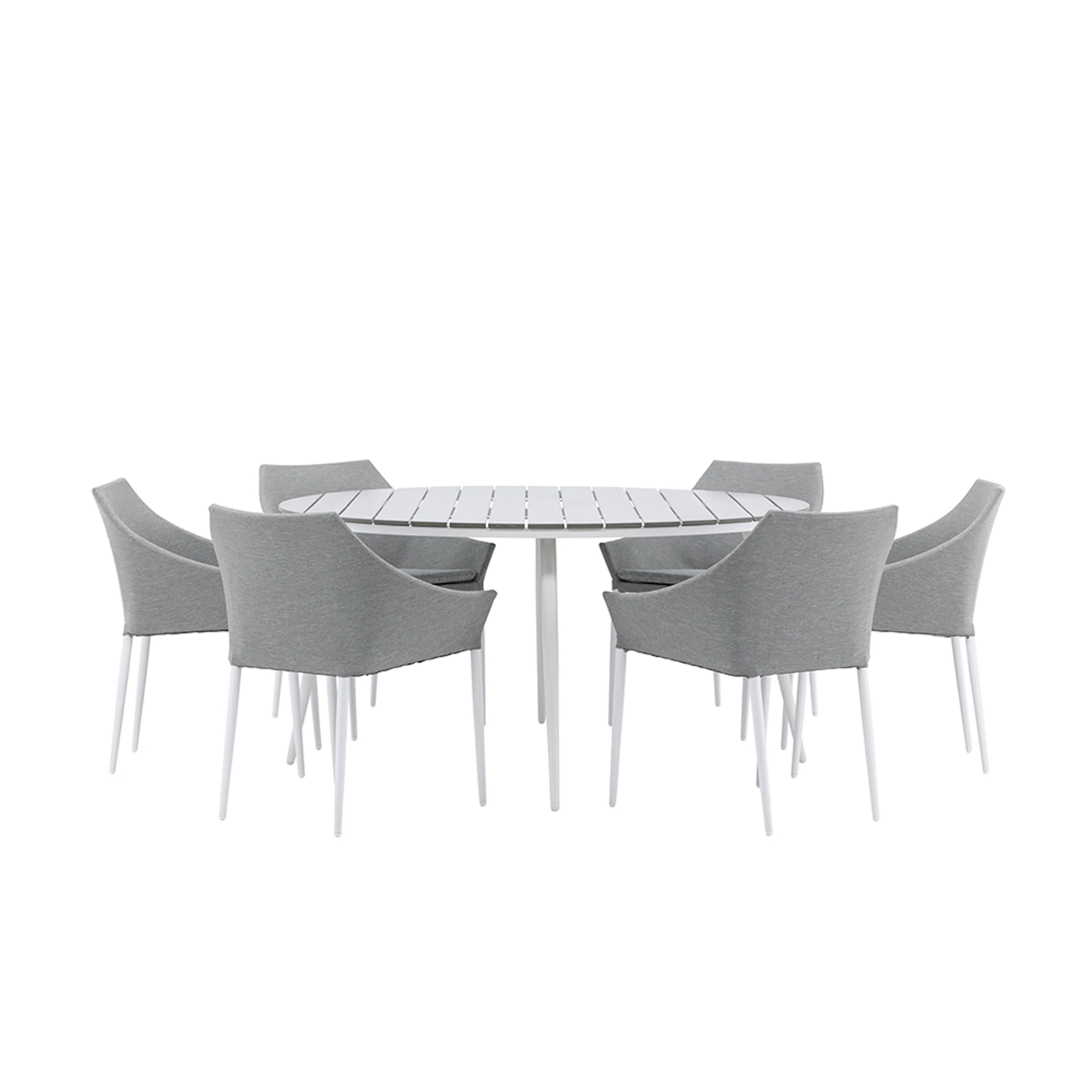 Matgrupp Utomhus Venture Home Break Ø150 cm med 6 Spoga Trädgårdsstolar