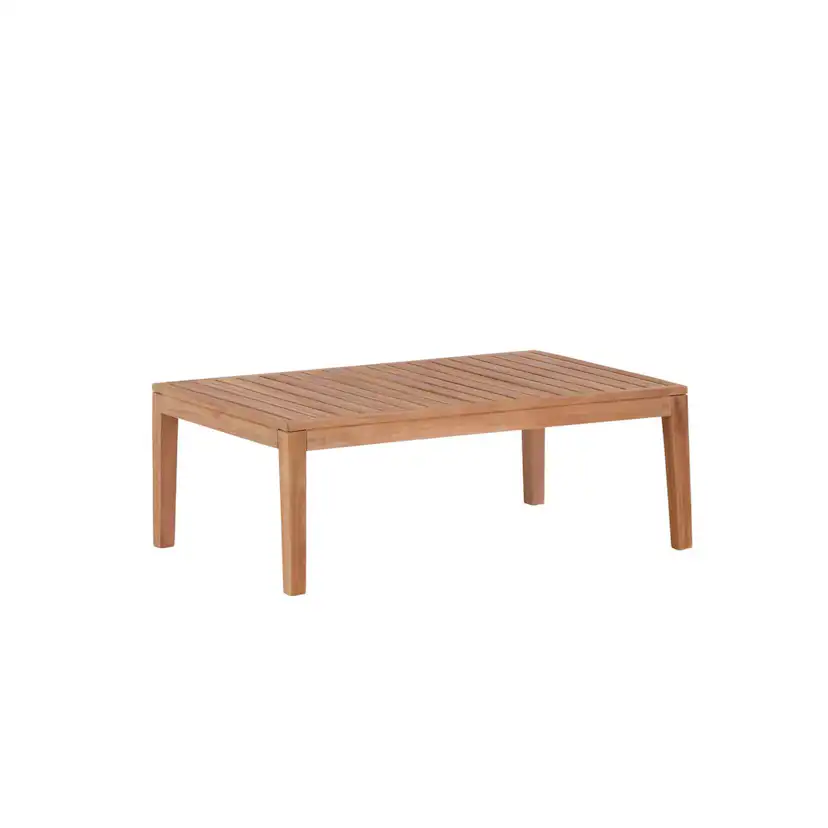 Soffbord Venture Home Amlan Natur Teak Fyrkantigt Vardagsrumsbord