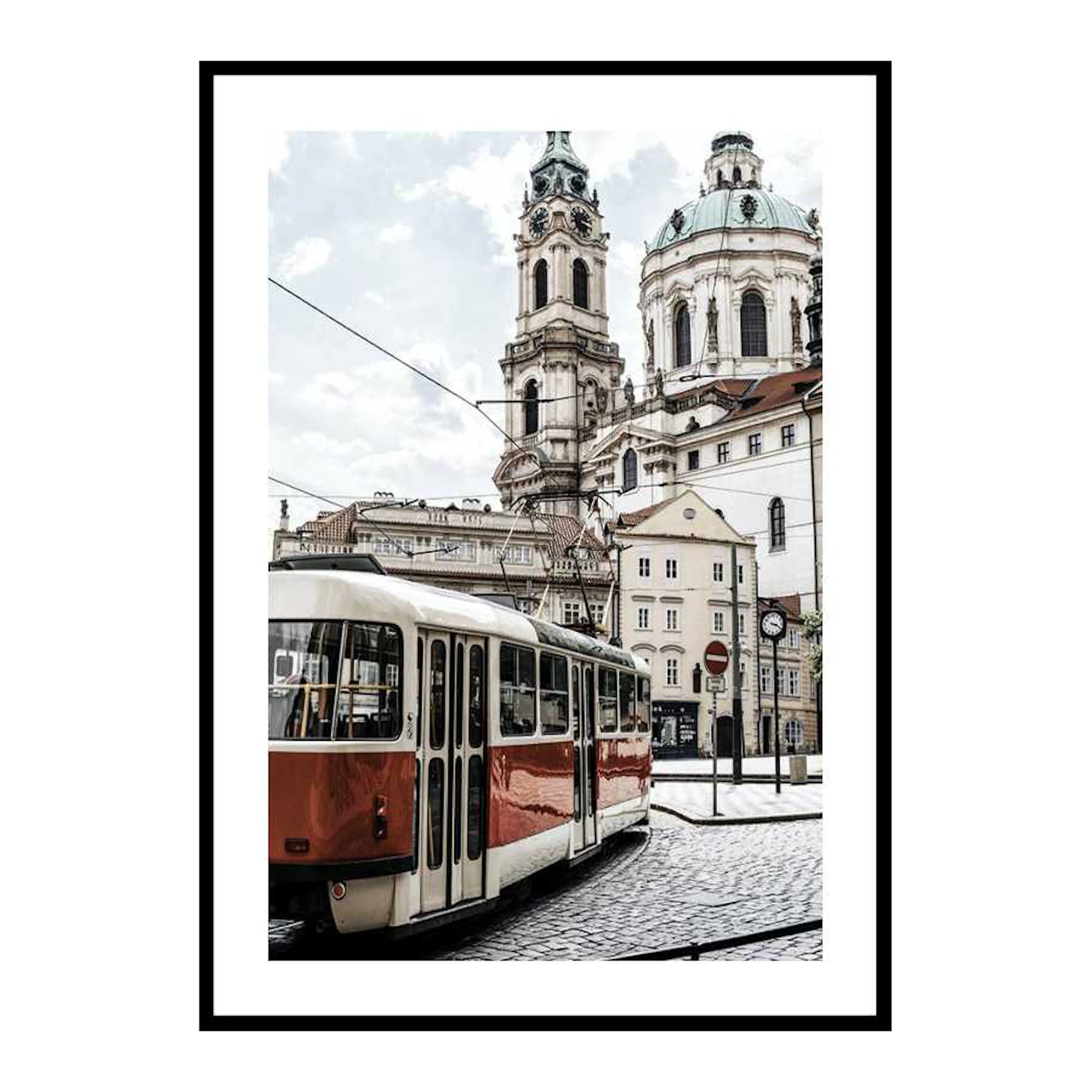 Tram In Mala Strana 50x70 cm