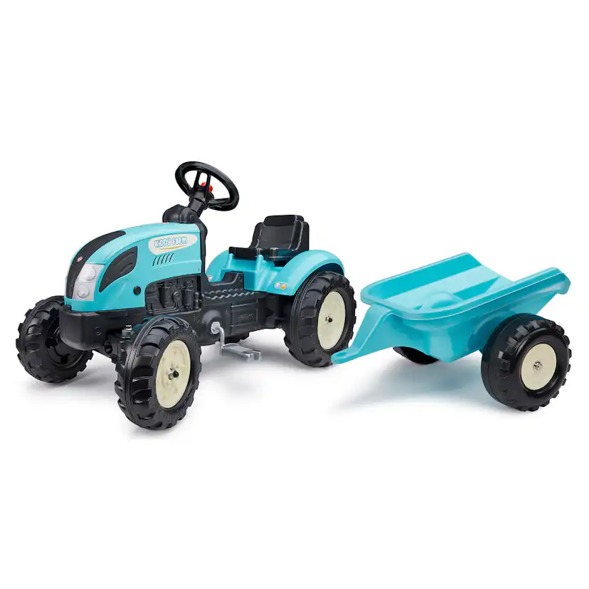 Trampbil Falk Traktor med Släp