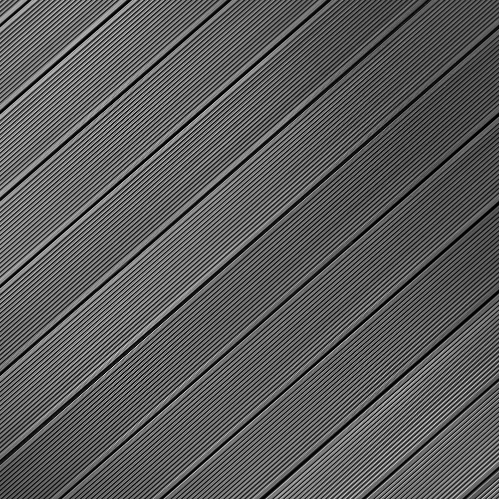 gop Woodlon Deco Utegolv Light Grey L:5400 B:138 H:22,5 Grå