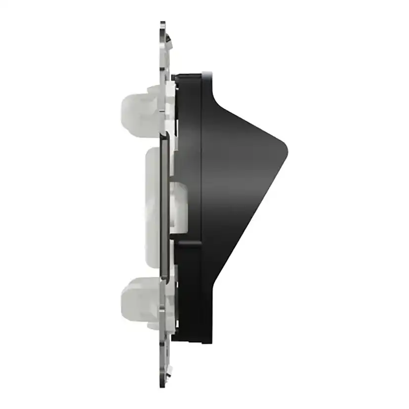 CENTRUMLOCK 2XUNI VINKL ONE SV Svart