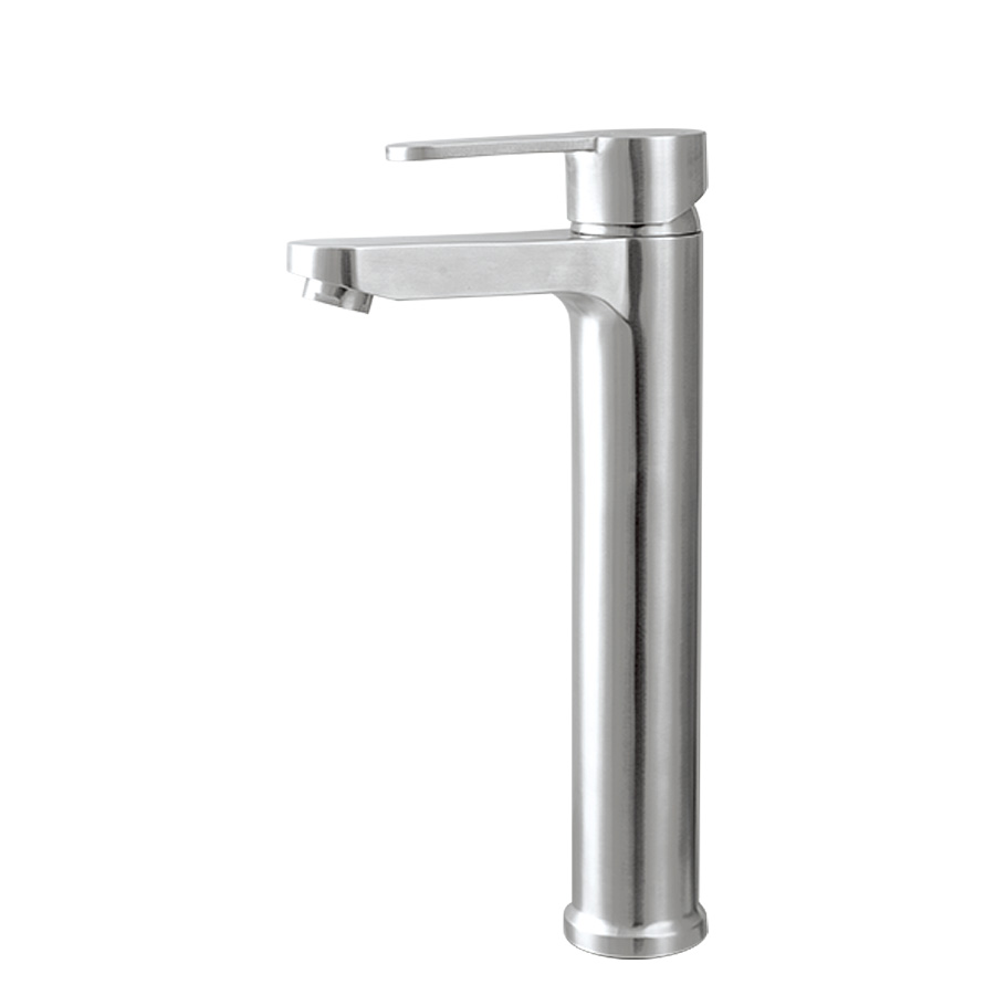 Tvättställsblandare Scandtap Steel A Round High