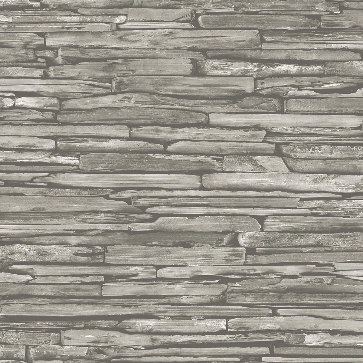 Tapet A Street Prints Stacked Slate FD25370
