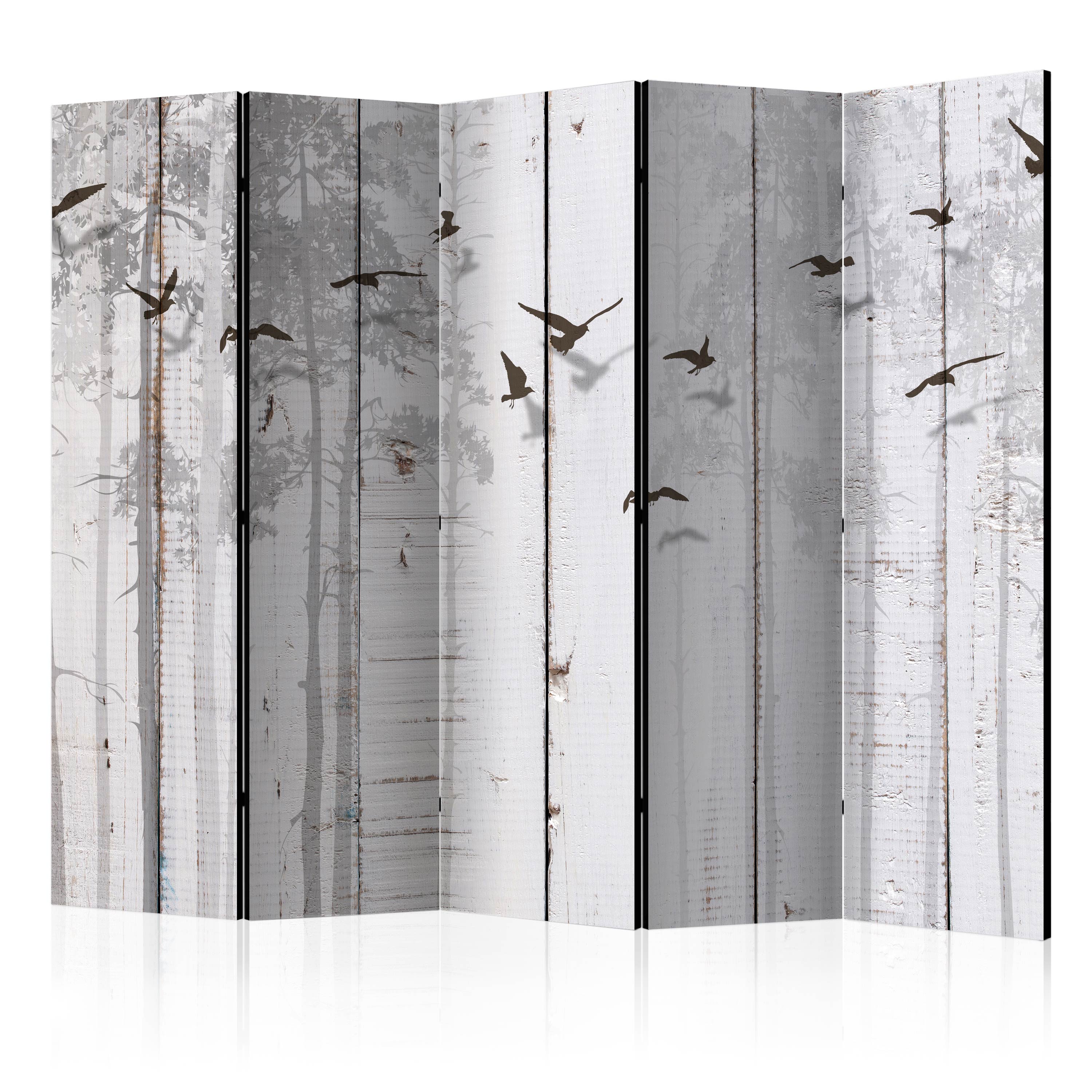 Rumsavdelare Arkiio Birds on Boards II 225x172 cm