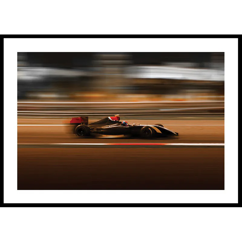 Poster Gallerix F1 Car In Motion