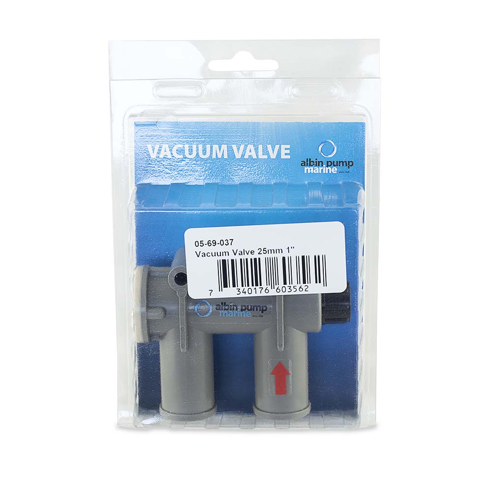 Vakumventil Albin Group Marine 25 mm 1"