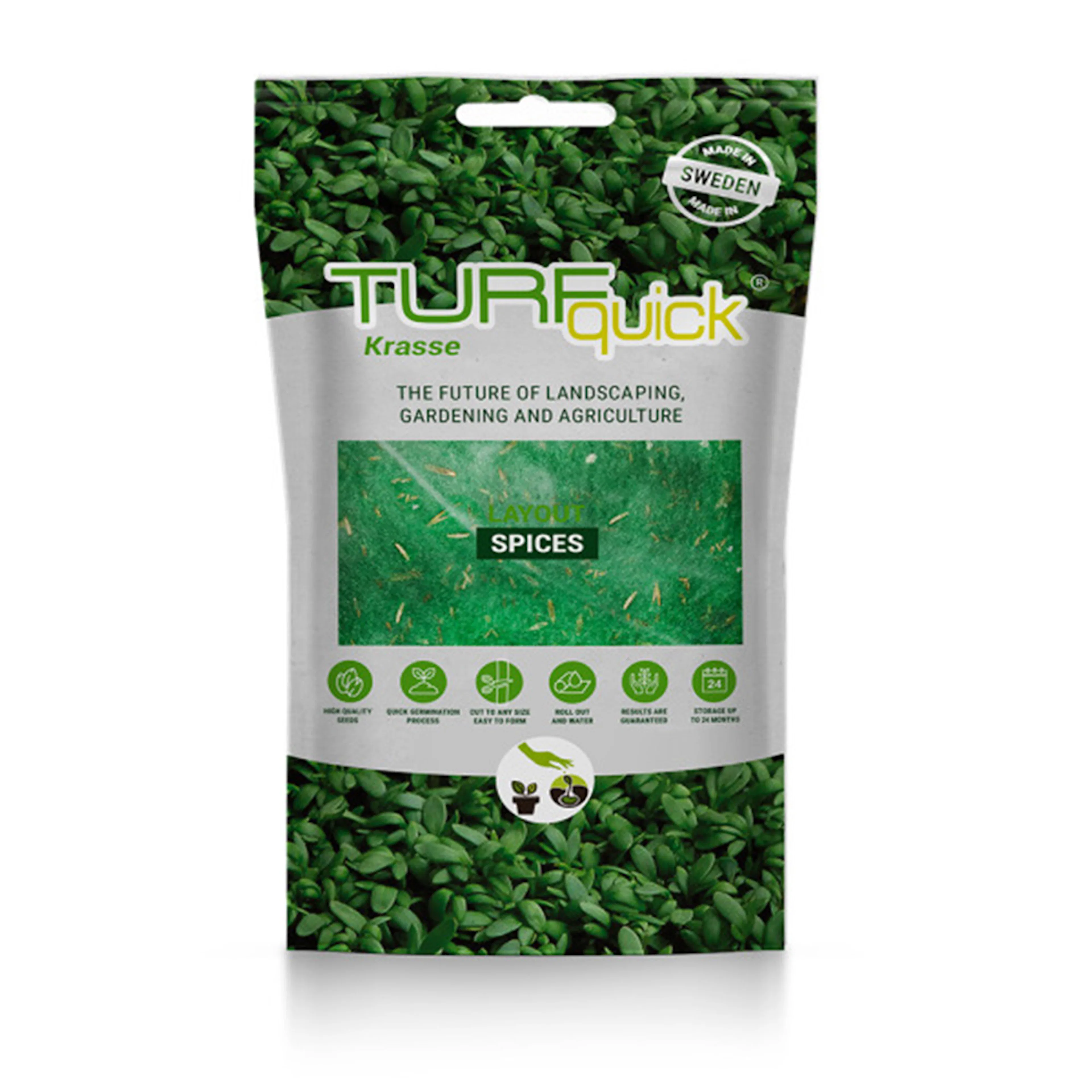 Odlingsmatta Turfquick Krasse