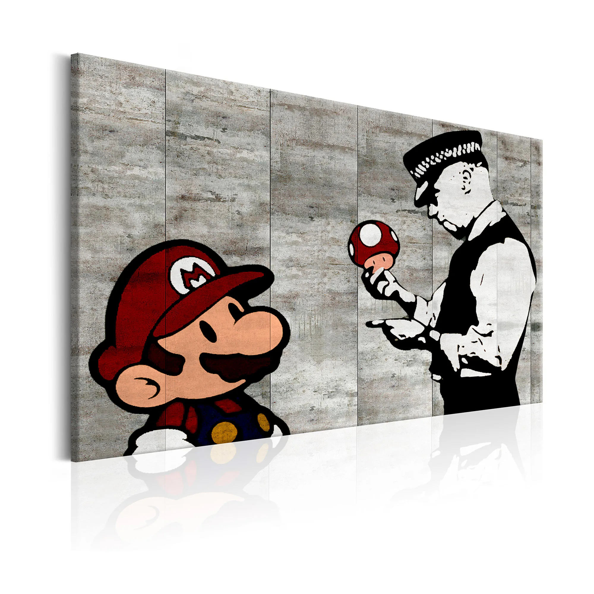 Tavla Arkiio Banksy On Concrete