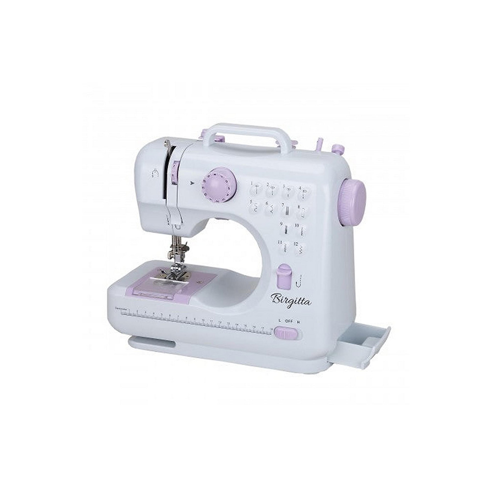 Symaskinsset Birgitta Standard Symaskin med Tillägsbord & 60 Delar Trådset