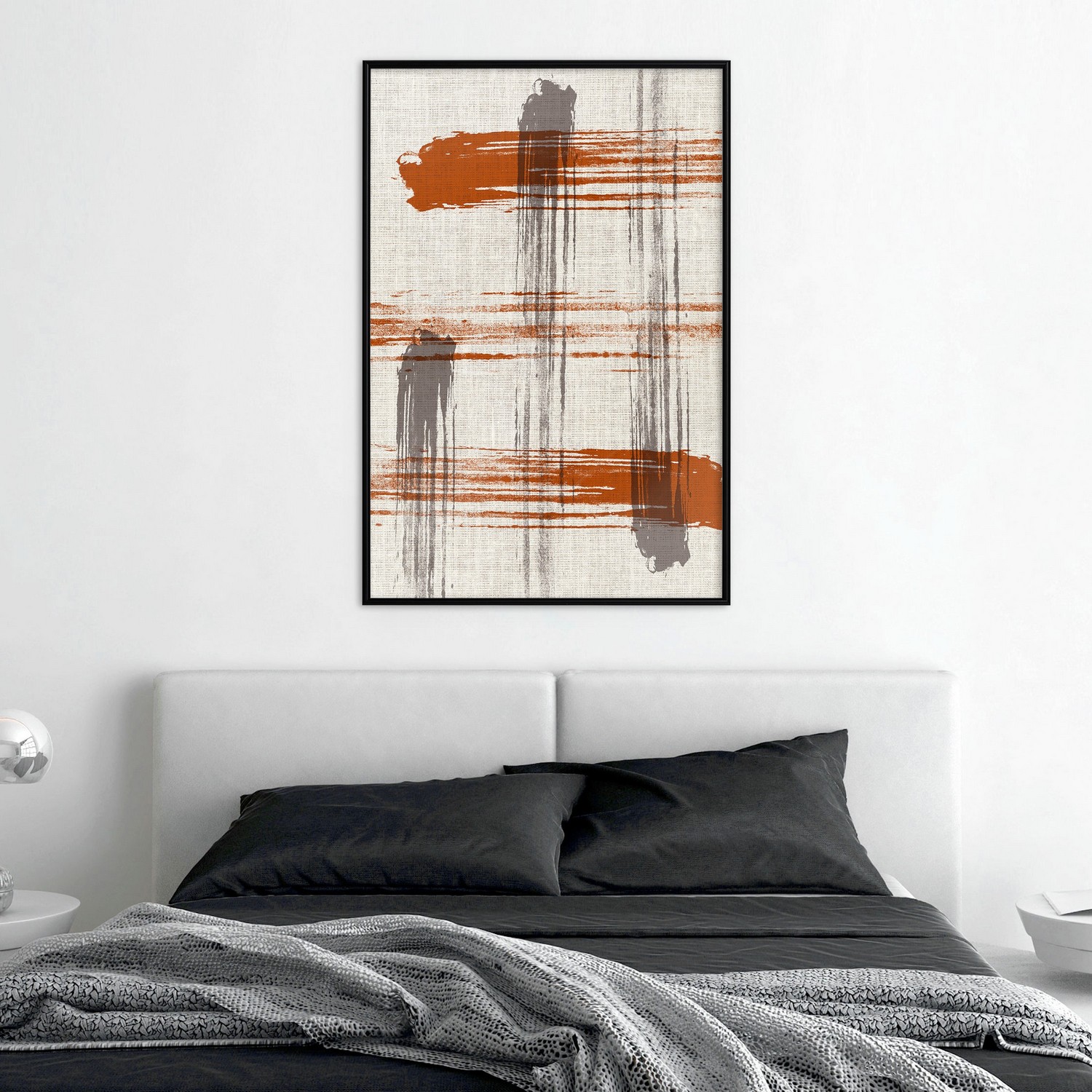 Affisch - Abstract Game [Poster] 40x60 Svart ram, 40x60 cm