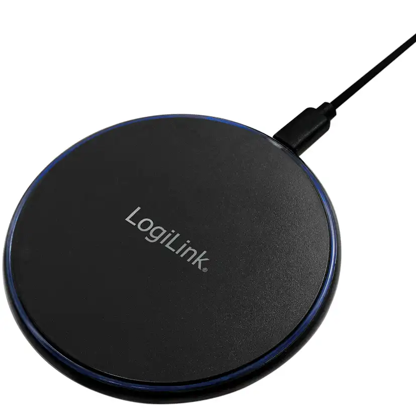 Trådlös Laddare LogiLink Qi 10W Snabbladdning