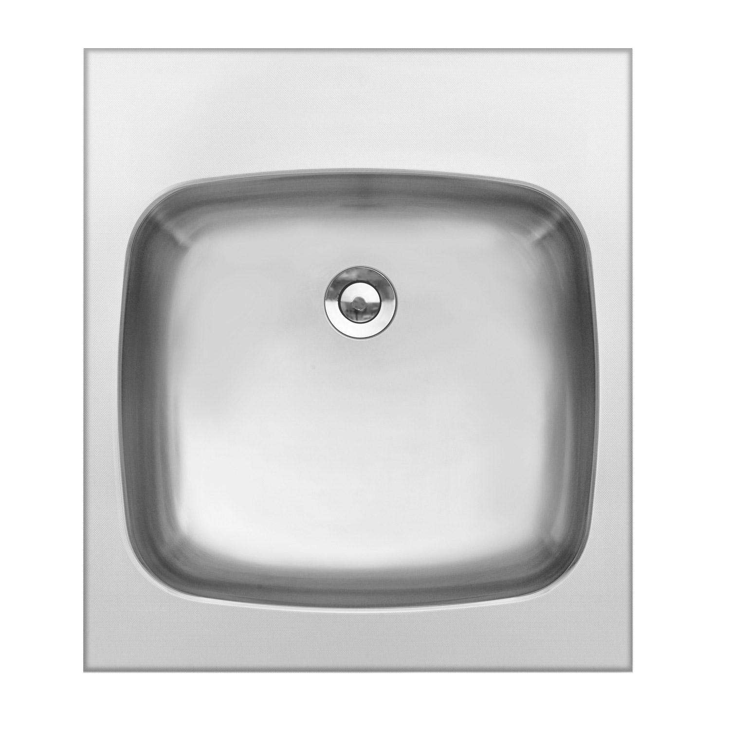 Tvättbänk Contura Steel CAB 5 Vit med Kranhål