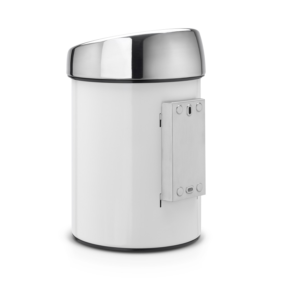 Soptunna Brabantia Touch Bin 3 L Brilliant Steel