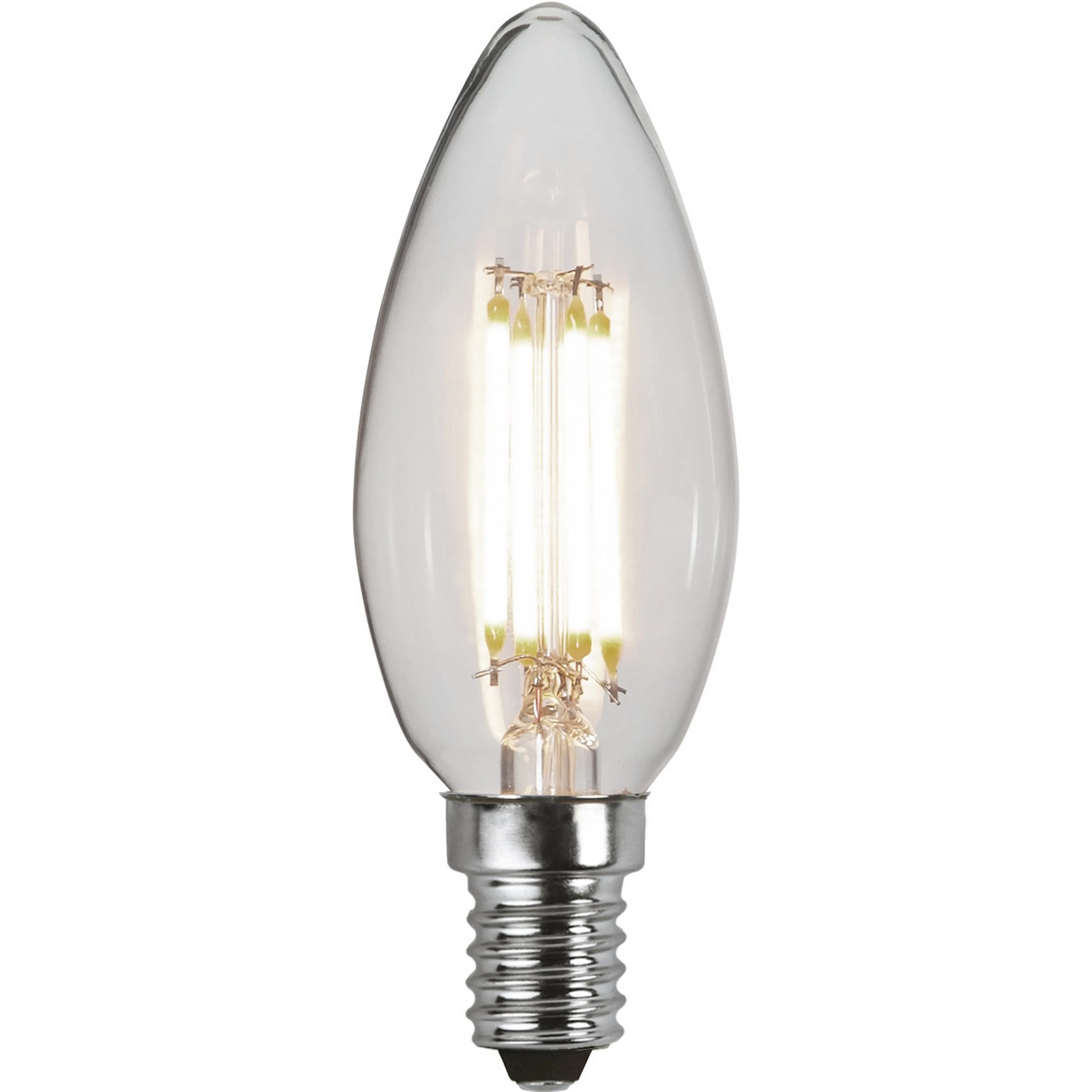 LED-lampa Star Trading E14 C35 Clear 3-step memory