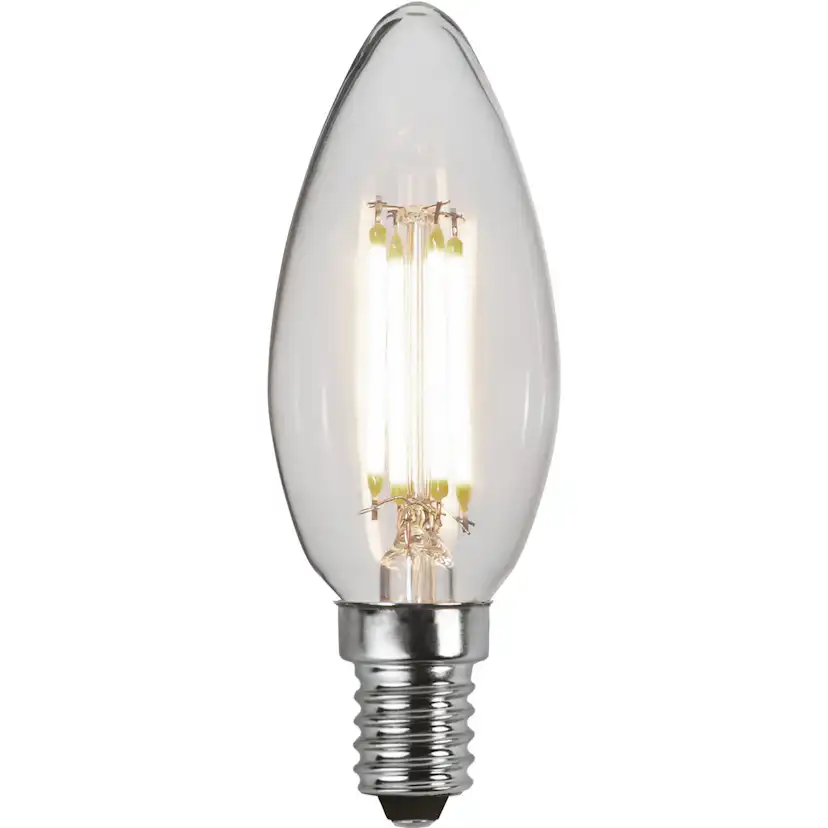 LED-lampa Star Trading E14 C35 Clear 3-step memory