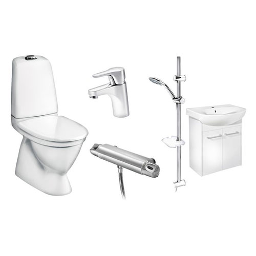 Badrumspaket Gustavsberg Standardpaket 2