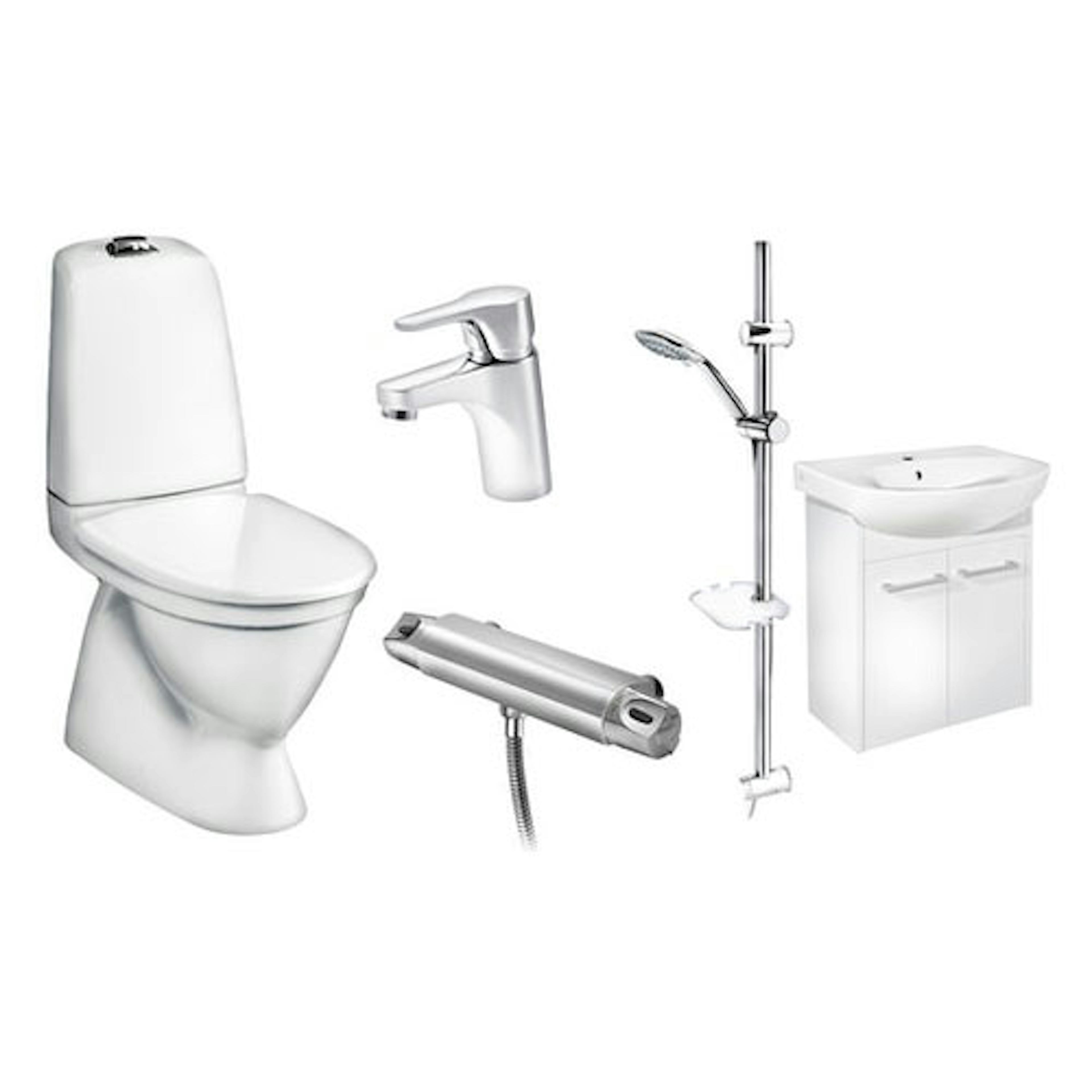 Badrumspaket Gustavsberg Standardpaket 2