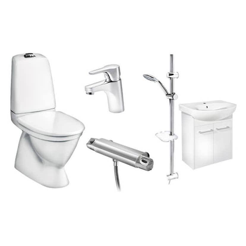 Badrumspaket Gustavsberg Standardpaket 2