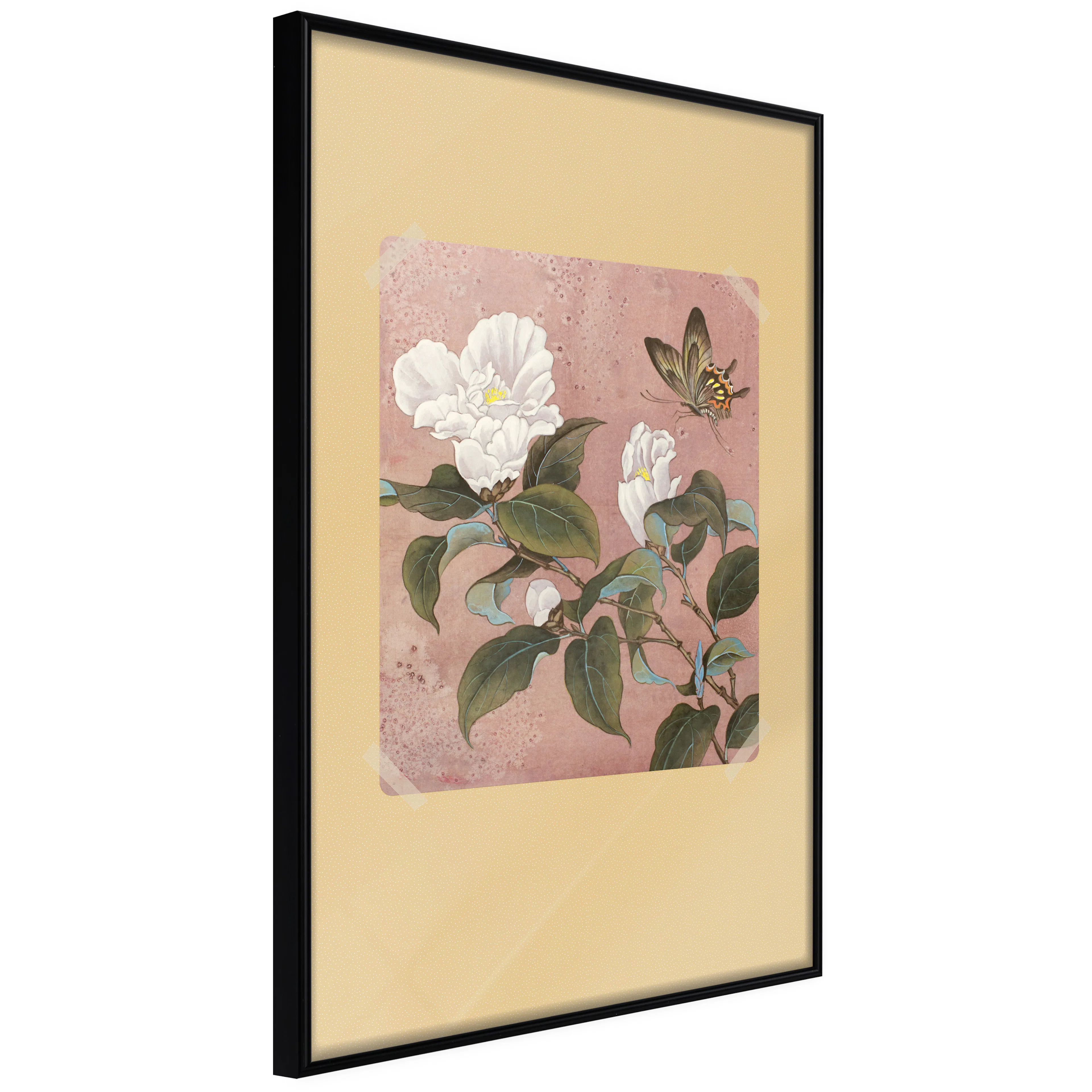 Affisch - Azalea Flower [Poster] 40x60 Svart ram, 40x60 cm
