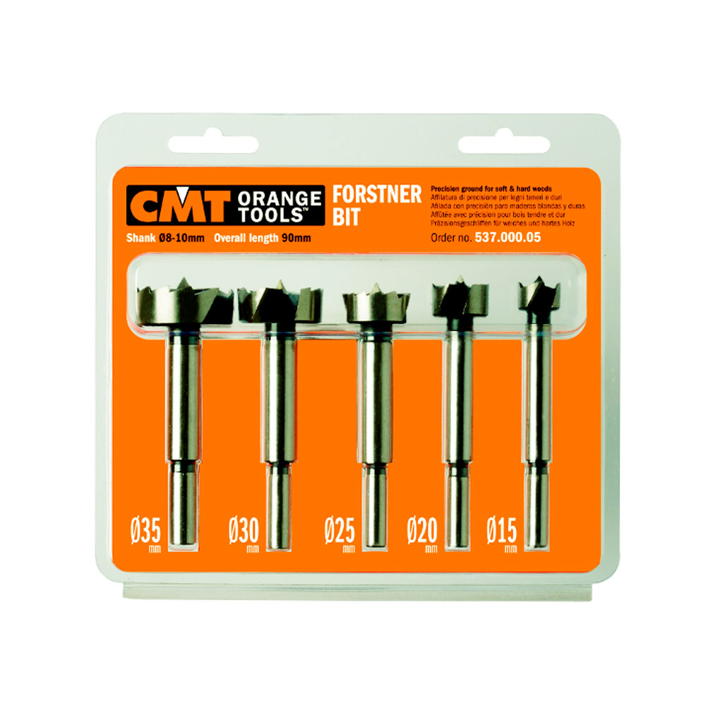 Forstnerborr CMT Orange Tools Set 5 st K8-10