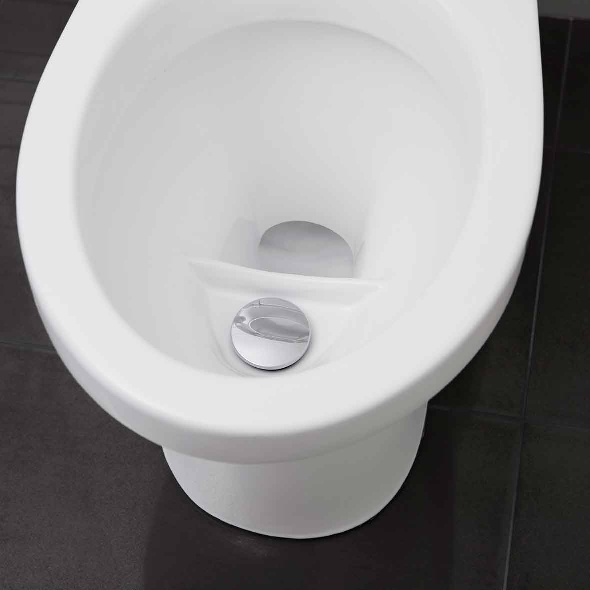 Snålspolande Toalettstol Wostman EcoFlush 1 L med Urinsortering