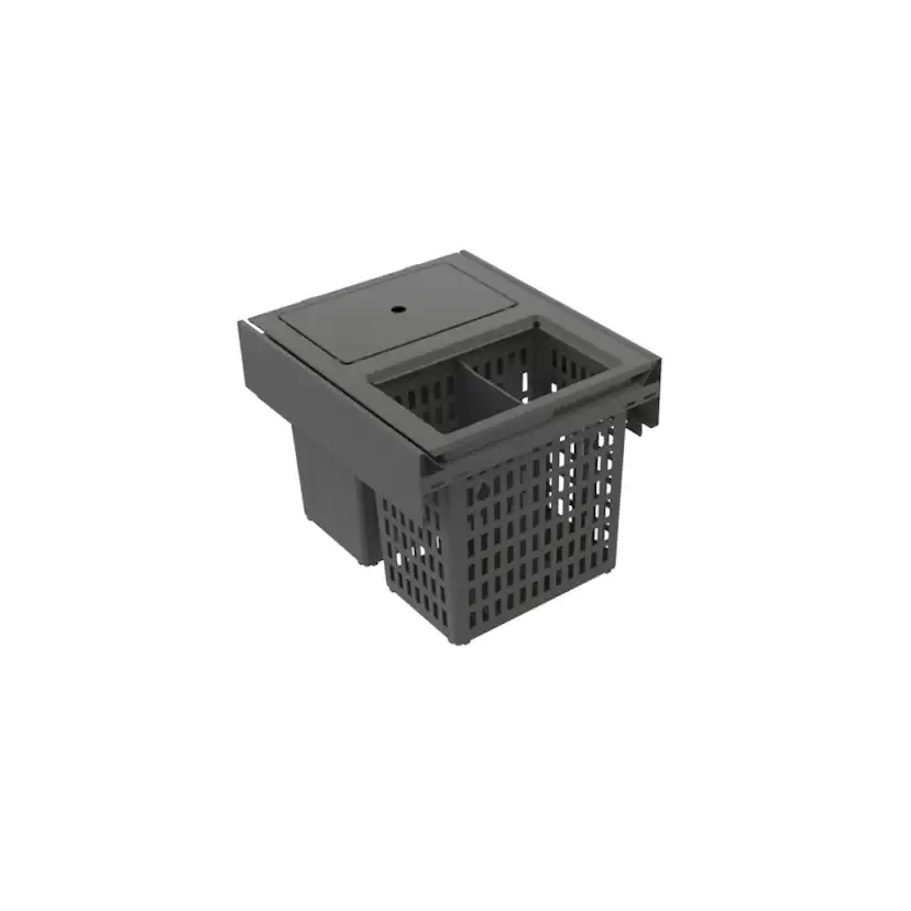 Källsorteringskärhållare Beslag Design Hide 400 Eco