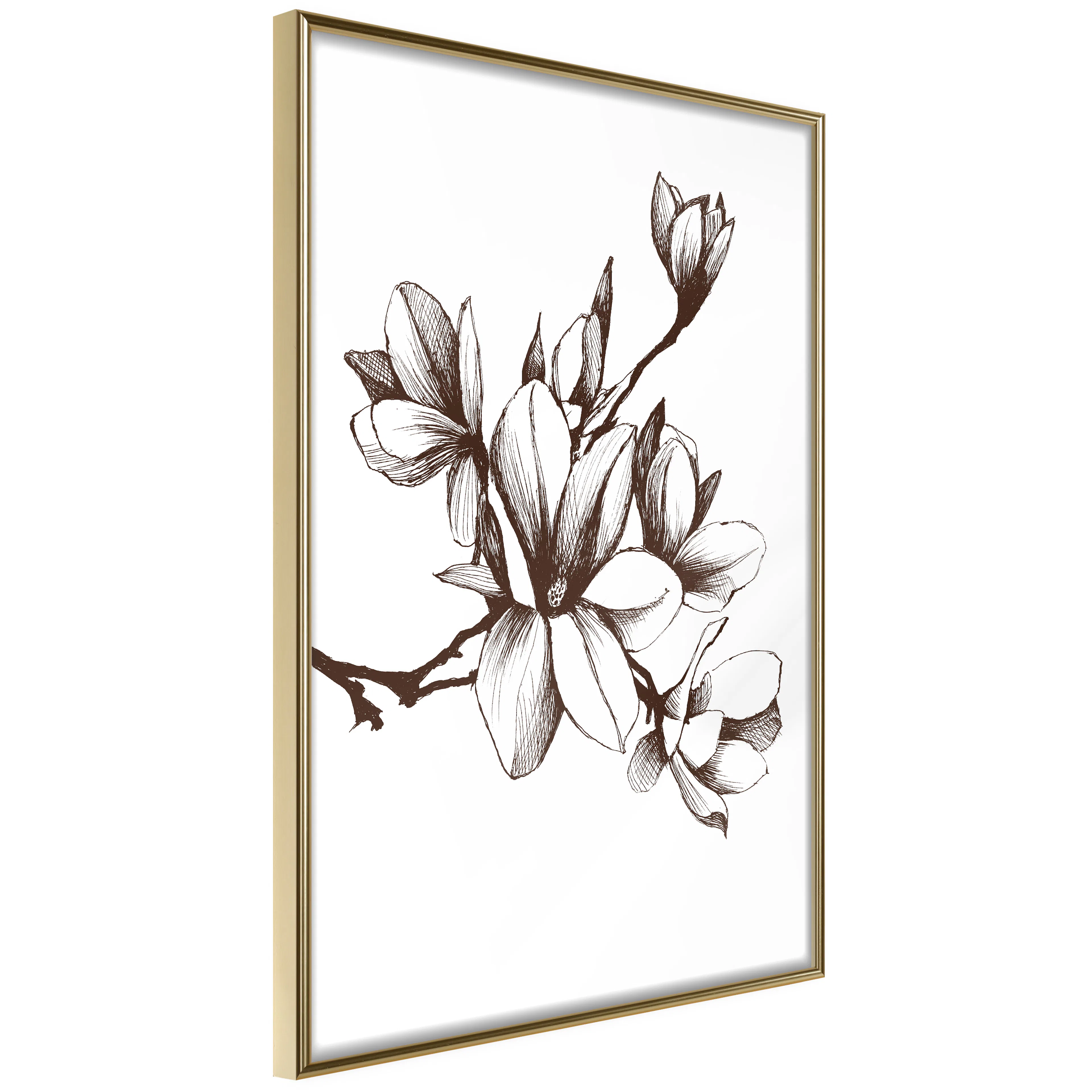 Poster Artgeist Affisch Renaissance Magnolias