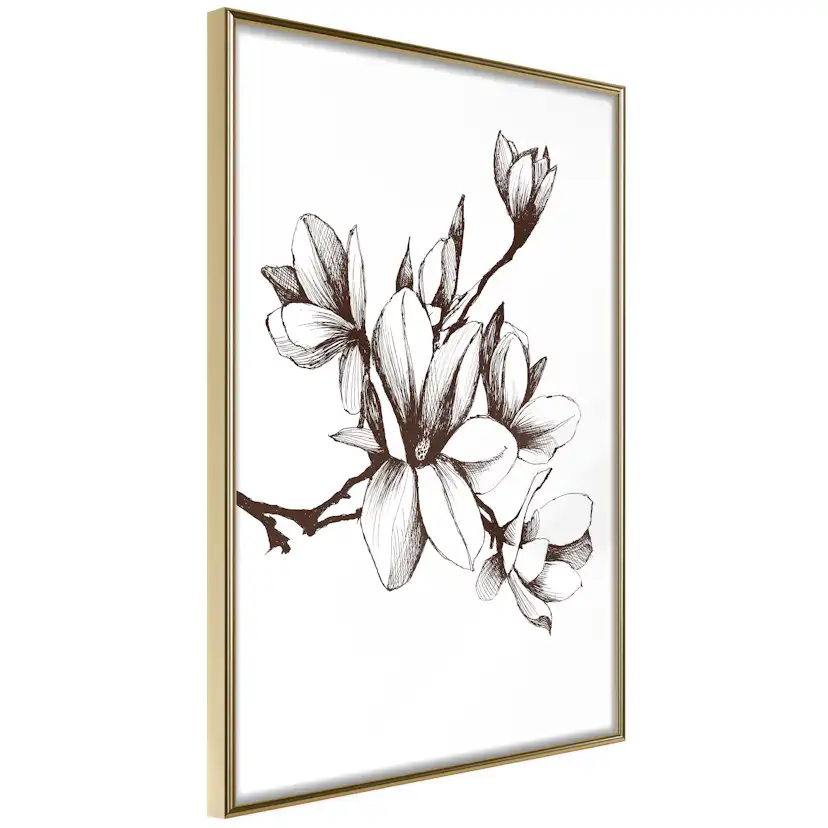 Poster Artgeist Affisch Renaissance Magnolias