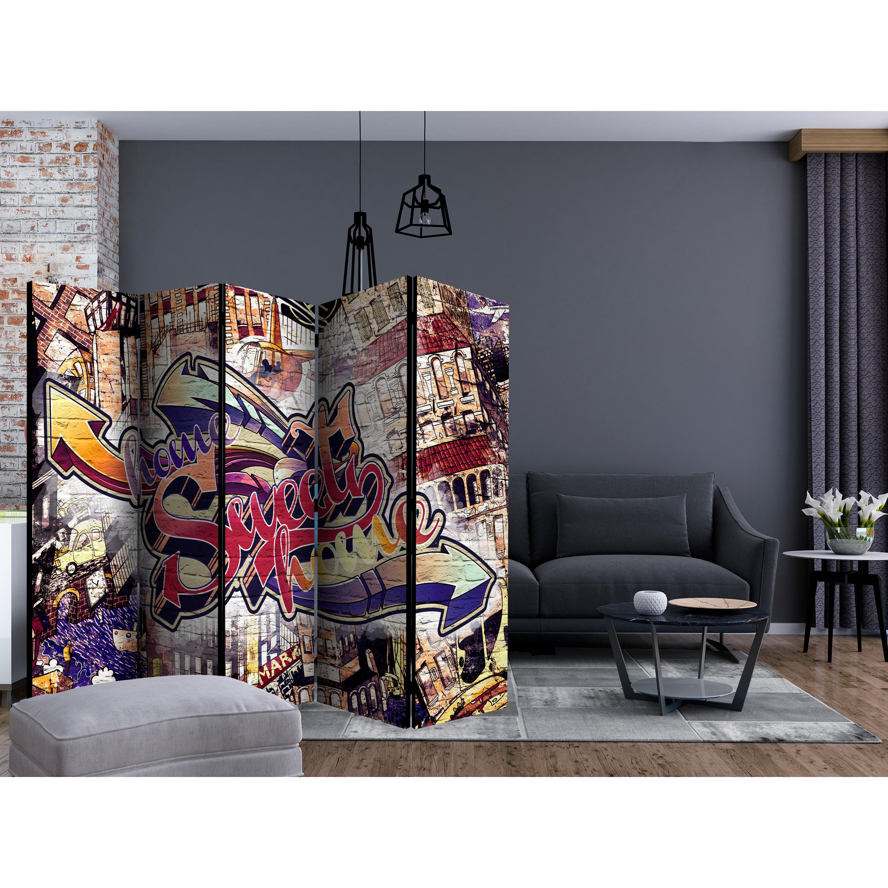 Rumsavdelare Arkiio Cool Graffiti II 225x172 cm