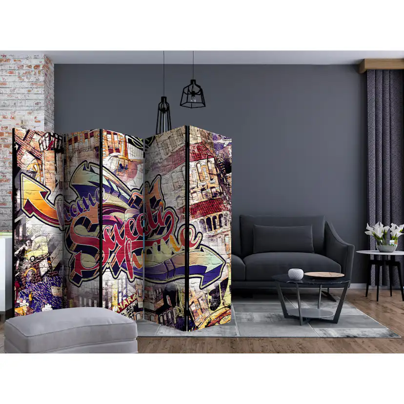 Rumsavdelare Arkiio Cool Graffiti II 225x172 cm