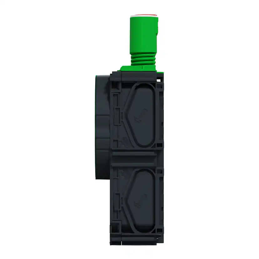 Apparatdosa Schneider Electric Multifix med Lock 1,5-modul för Enkelgips 13 mm 2 Flexibla Stutsar 16/20 mm