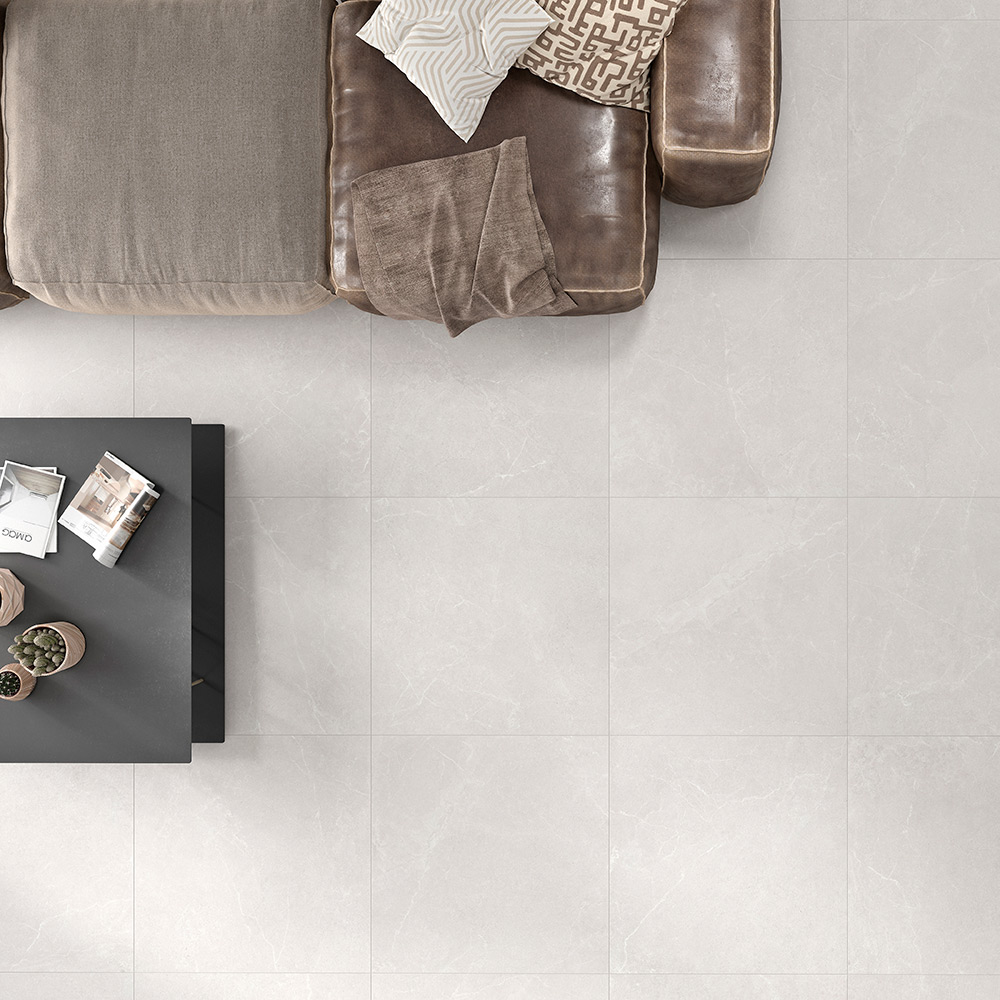 Klinker Tenfors Storm White 90x90 cm