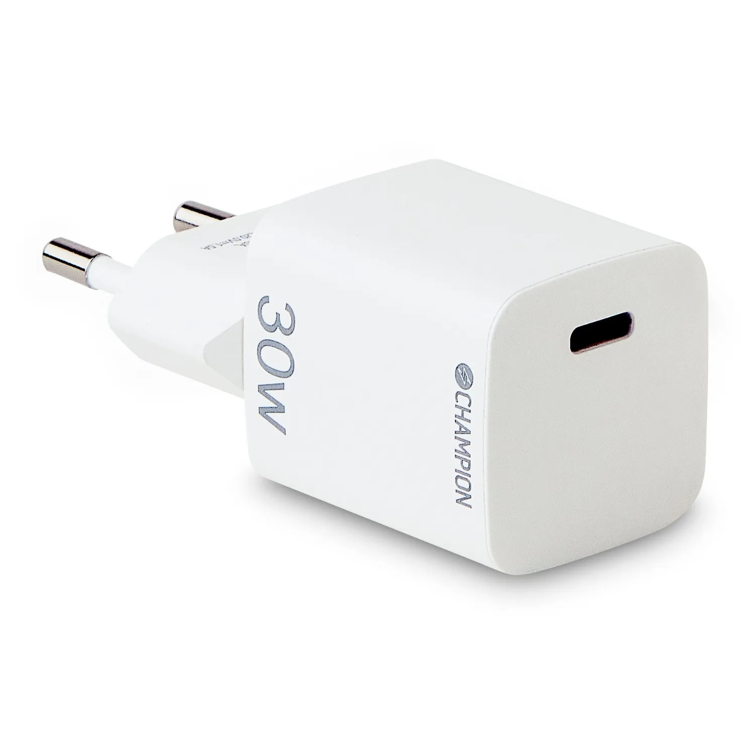 Laddare Champion 30W PD Vit