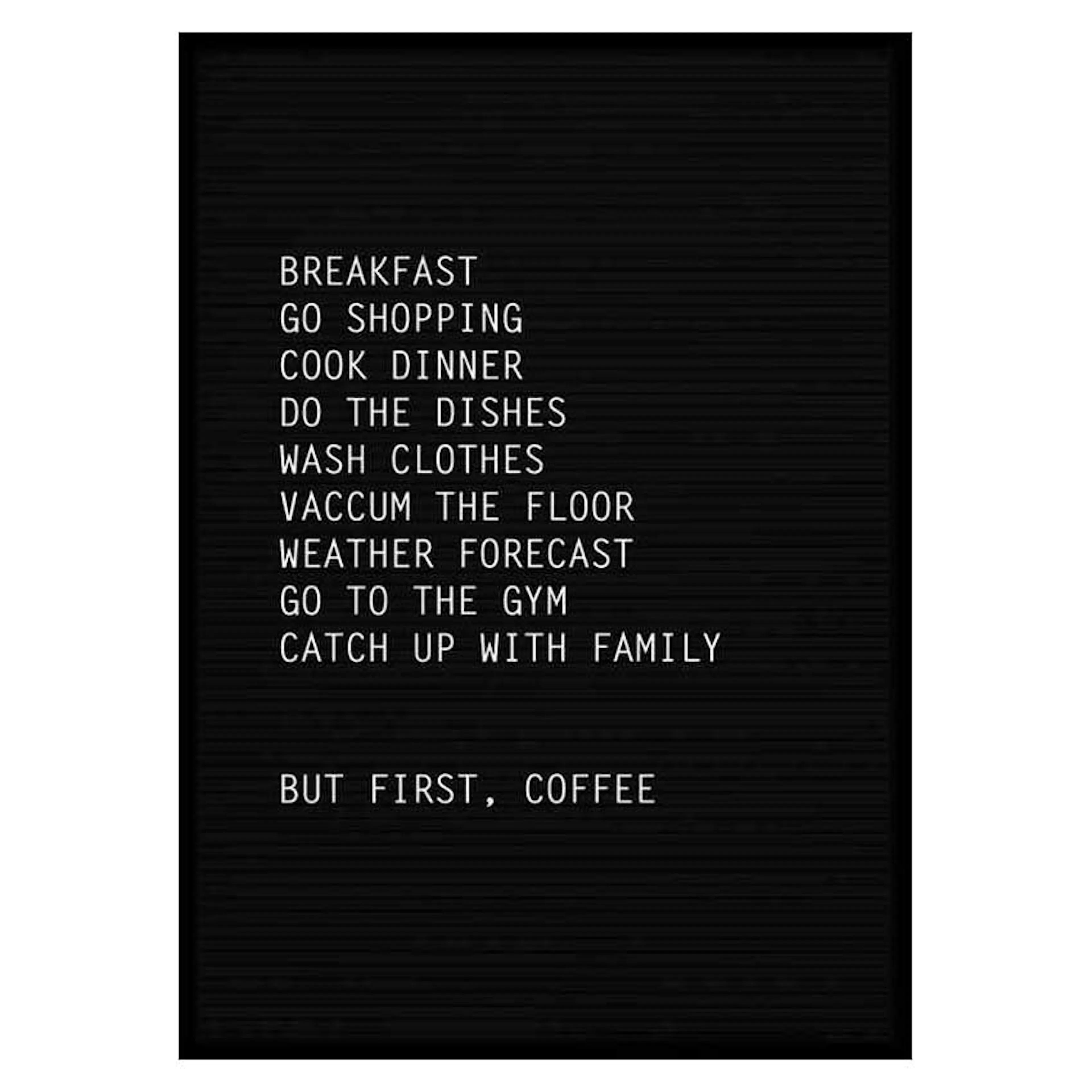 Poster Gallerix Letter Board No3