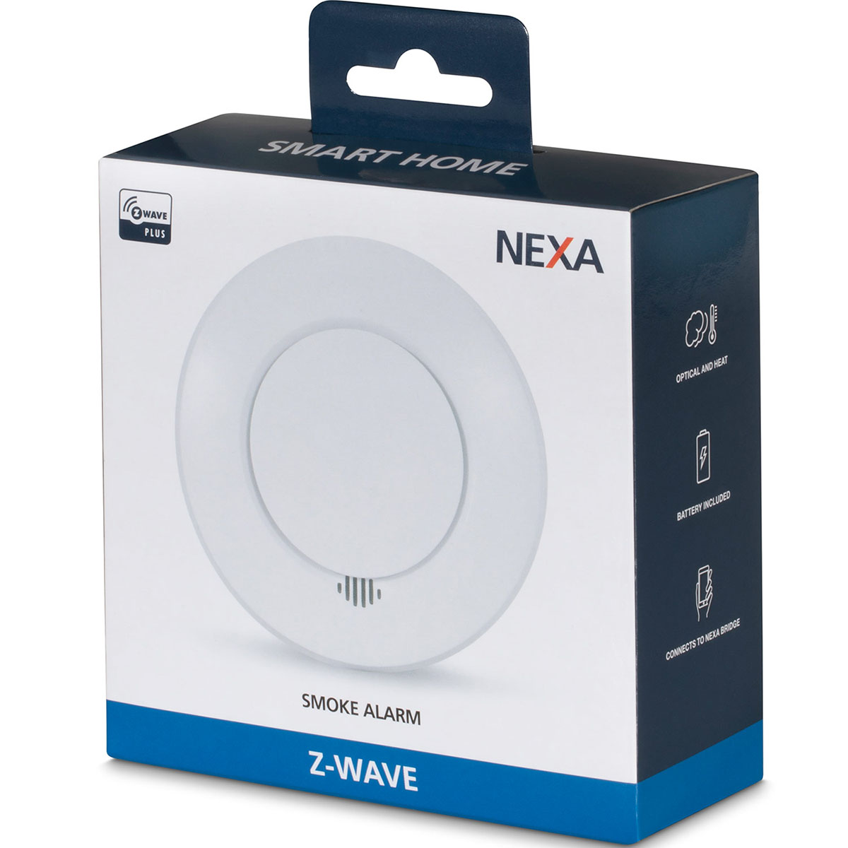Rökdetektor Nexa ZSD-109 Z-Wave Trådlös optisk