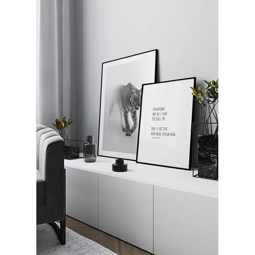 Poster Gallerix Faded Tiger