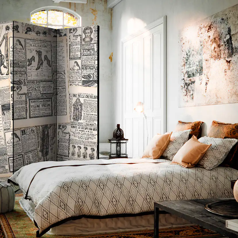 Rumsavdelare Arkiio Vintage Newspapers 135x172 cm