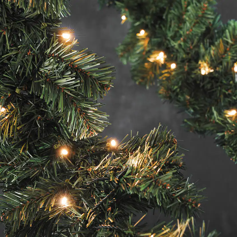 Julgransbelysning Gnosjö Konstsmide 6 m 120L Amber LED