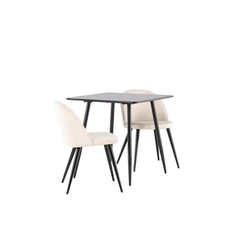 Svart/Beige
