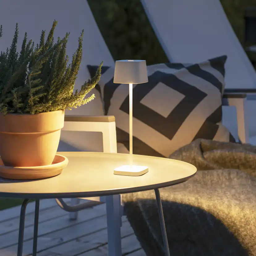 Portabel Lampa Gnosjö Konstsmide Capri Mini Bordslampa USB