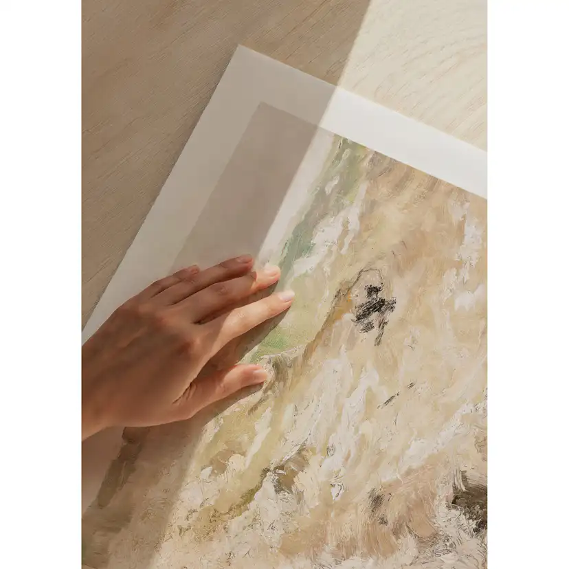 Poster Gallerix From The Beach At Dieppe By Frits Thaulow