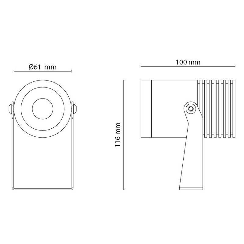 Spotlight SG ARMATUREN Hovden Midi 3K 36°