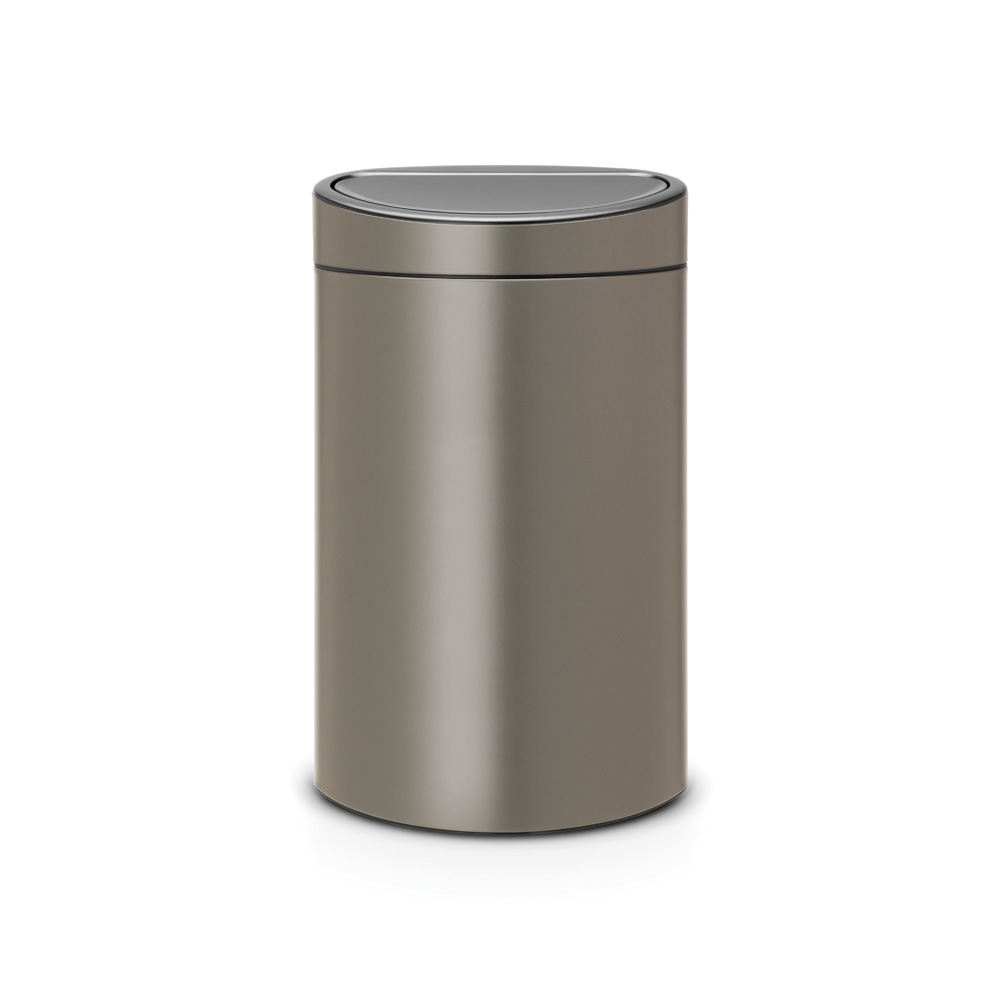 Touch Bin New 40L Platinum Färg: Platinum