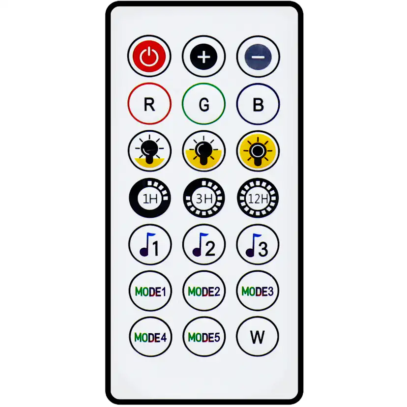 RGB-ljusslinga LogiLink Med Fjärrkontroll och WiFi Tuya IP65 3 m