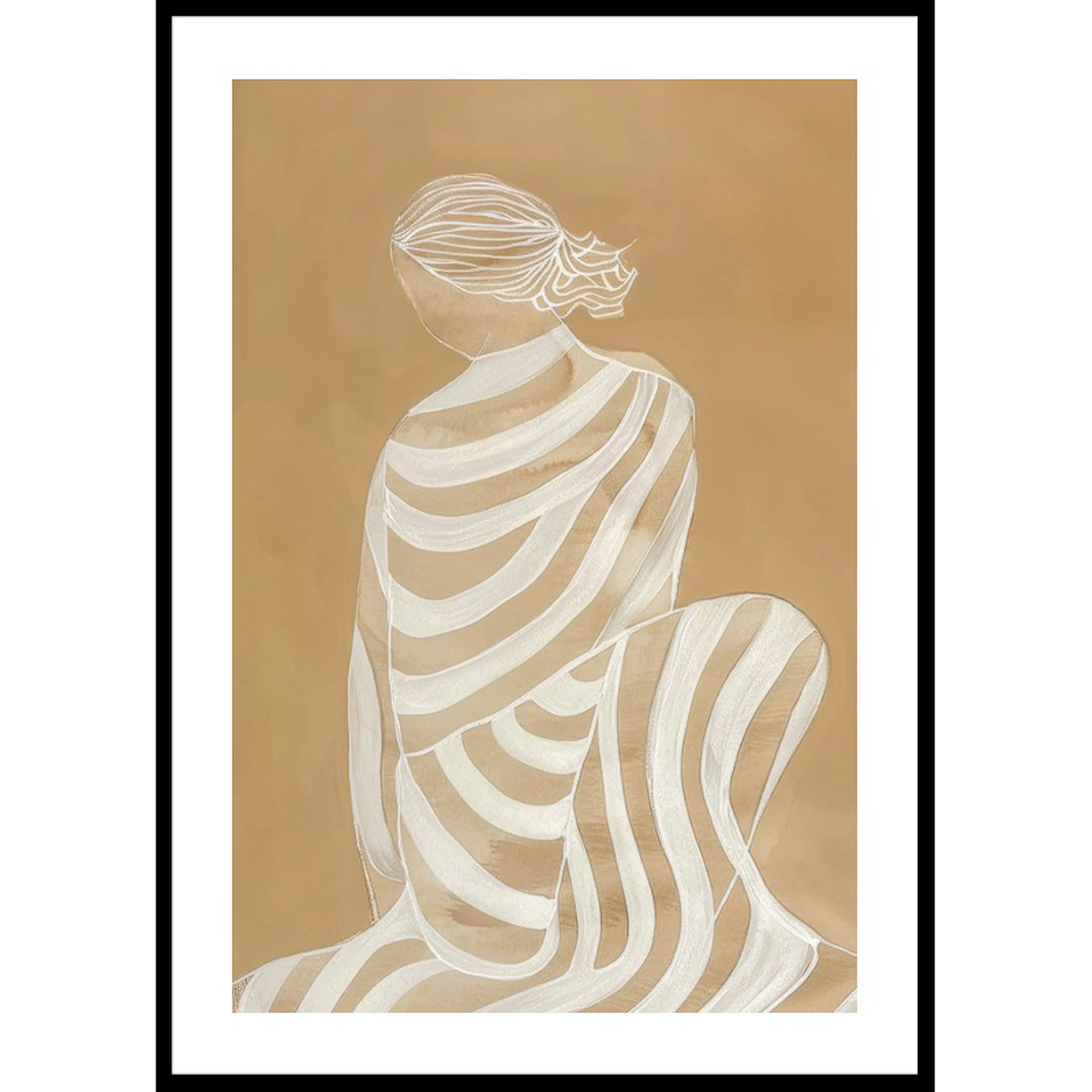 Poster Gallerix Femina Aquarelle